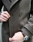 Cappotto sartoriale doppio petto tasca a filo