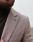 Completo sartoriale in tweed