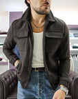 Bomber in lana