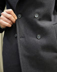 Cappotto sartoriale doppio petto tasca a filo