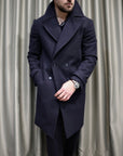 Cappotto sartoriale doppio petto tasca a filo