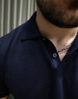 Polo cotone extrafine 3 bottoni