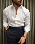 Camicia 100% Puro Lino irlandese