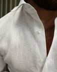 Camicia 100% Puro Lino irlandese