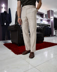 Pantalone modello wild in puro lino