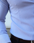 Camicia bastoncino stretto 100% cotone