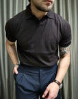 Polo In lino e cotone