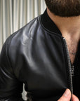Bomber eco pelle