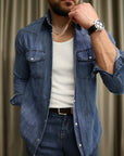 Camicia Western Denim Giapponese