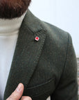 Completo sartoriale in tweed