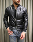 Bomber eco pelle