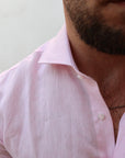 Camicia 100% PURO lino Irlandese