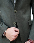 Completo sartoriale in tweed