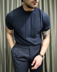 Shirt in filo tramata