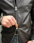 Bomber eco pelle