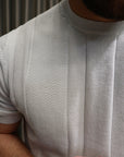 Shirt in filo tramata