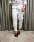 Pantalone Raso Di Cotone Patrick&Son