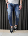 Jeans slim Patrick & Son lav blu chiaro