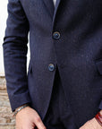 Completo sartoriale in tweed