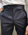 Pantalone wild in fresco lana