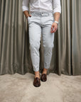 Pantalone Raso Di Cotone Patrick&Son