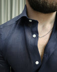 Camicia 100% PURO lino Irlandese