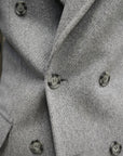Cappotto doppio petto sartoriale in misto lana