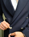 Abito Montecarlo sartoriale doppio petto Blu