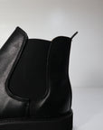 Chelsea boots in pelle nera
