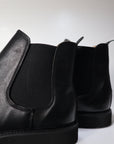 Chelsea boots in pelle nera