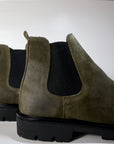 Chelsea boots verde