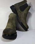 Chelsea boots verde