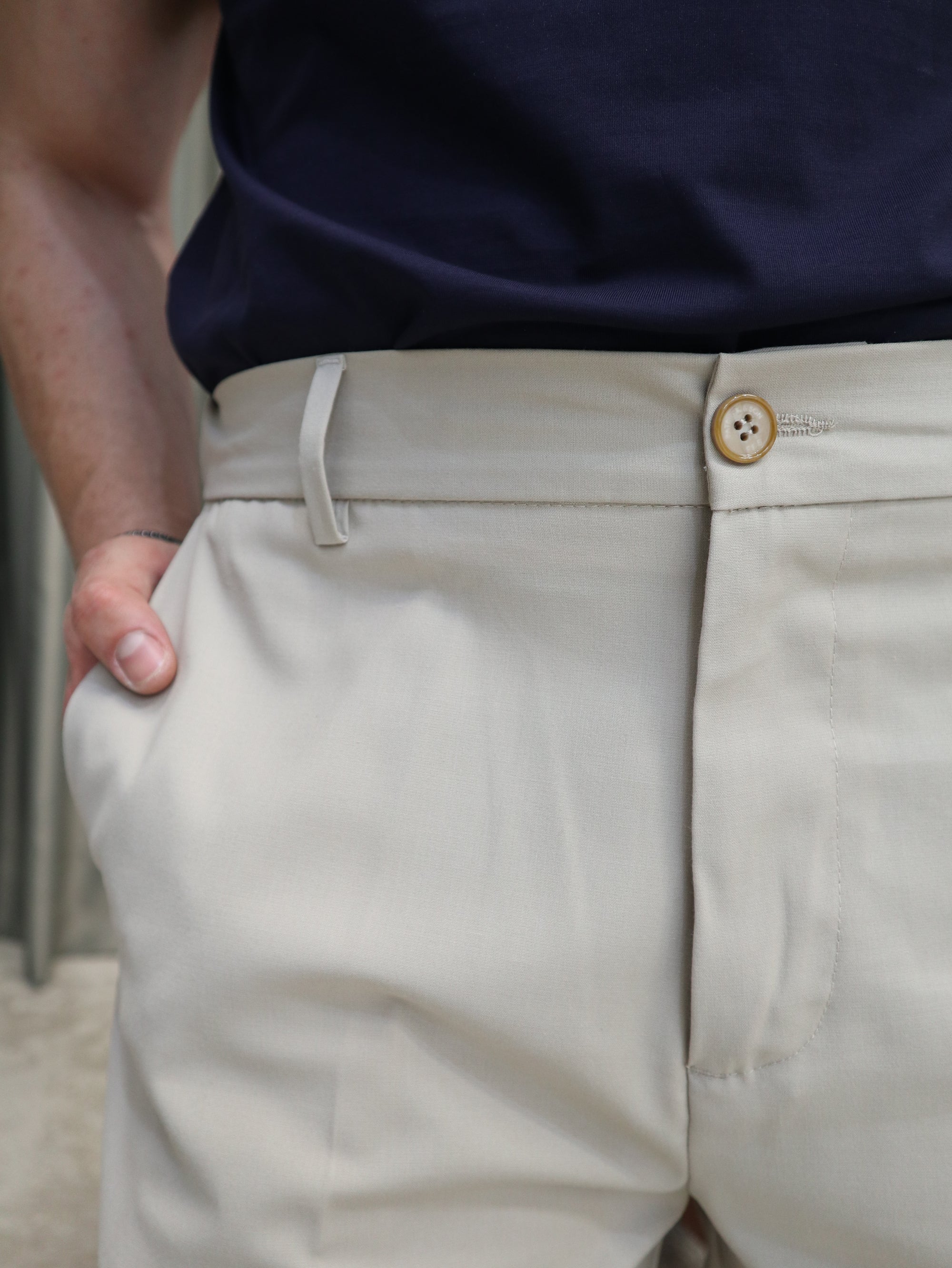 Bermuda in fresco lana