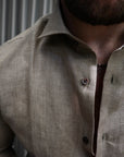 Camicia 100% Puro Lino irlandese