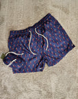Costume da bagno Blu Fantasia corni