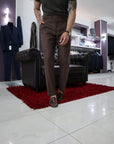 Pantalone modello wild in puro lino