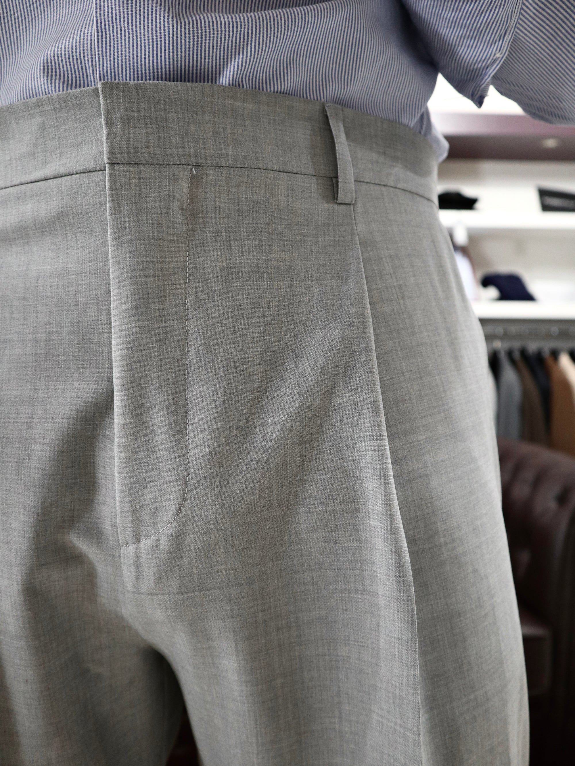 Portofino pantalone sartoriale e vita alta
