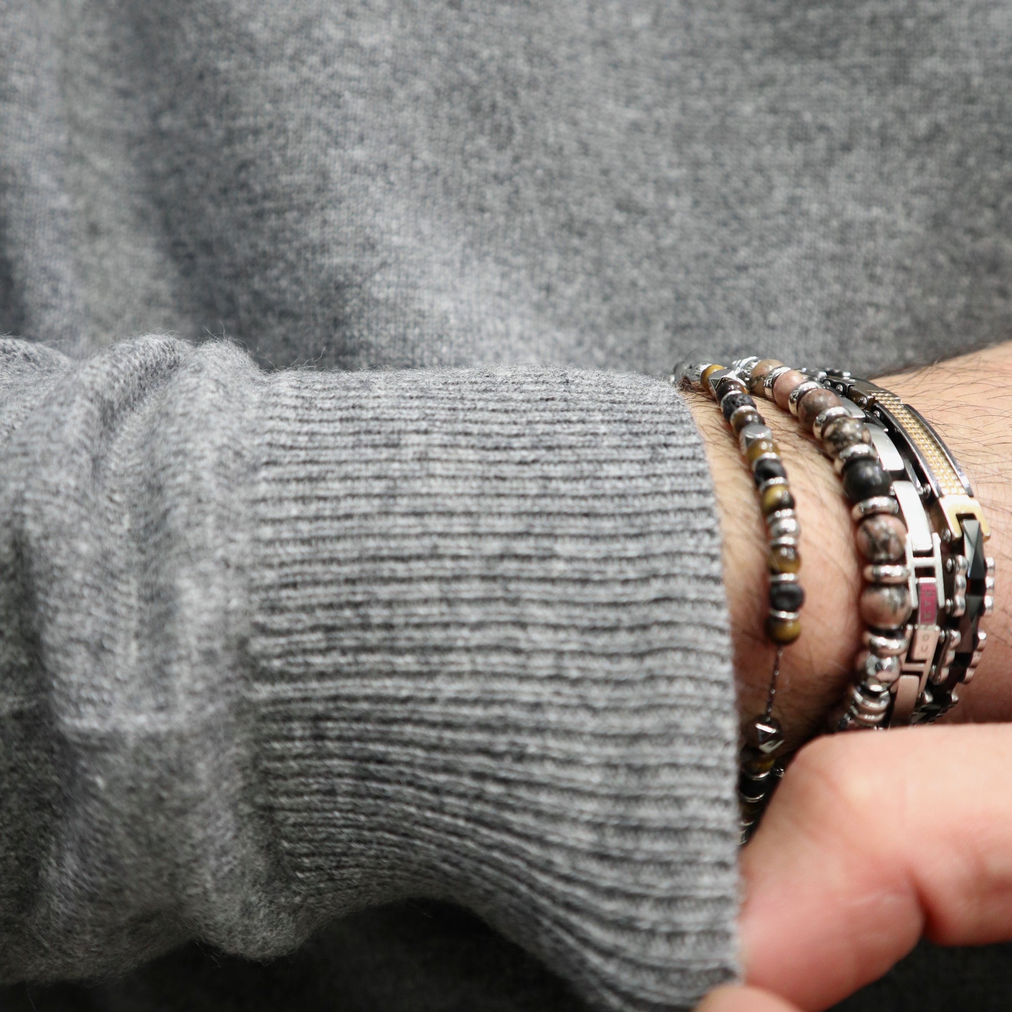 Girocollo basin in Cashmere e Lana merinos