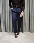 Pantalone sartoriale in lana mod Class