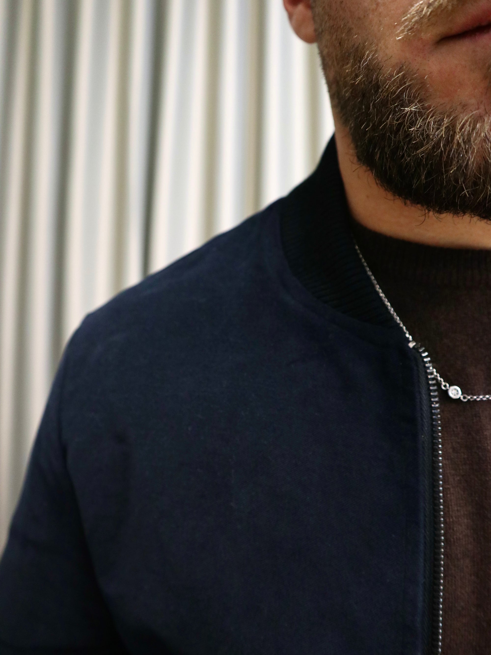 Bomber in panno Sartoriale