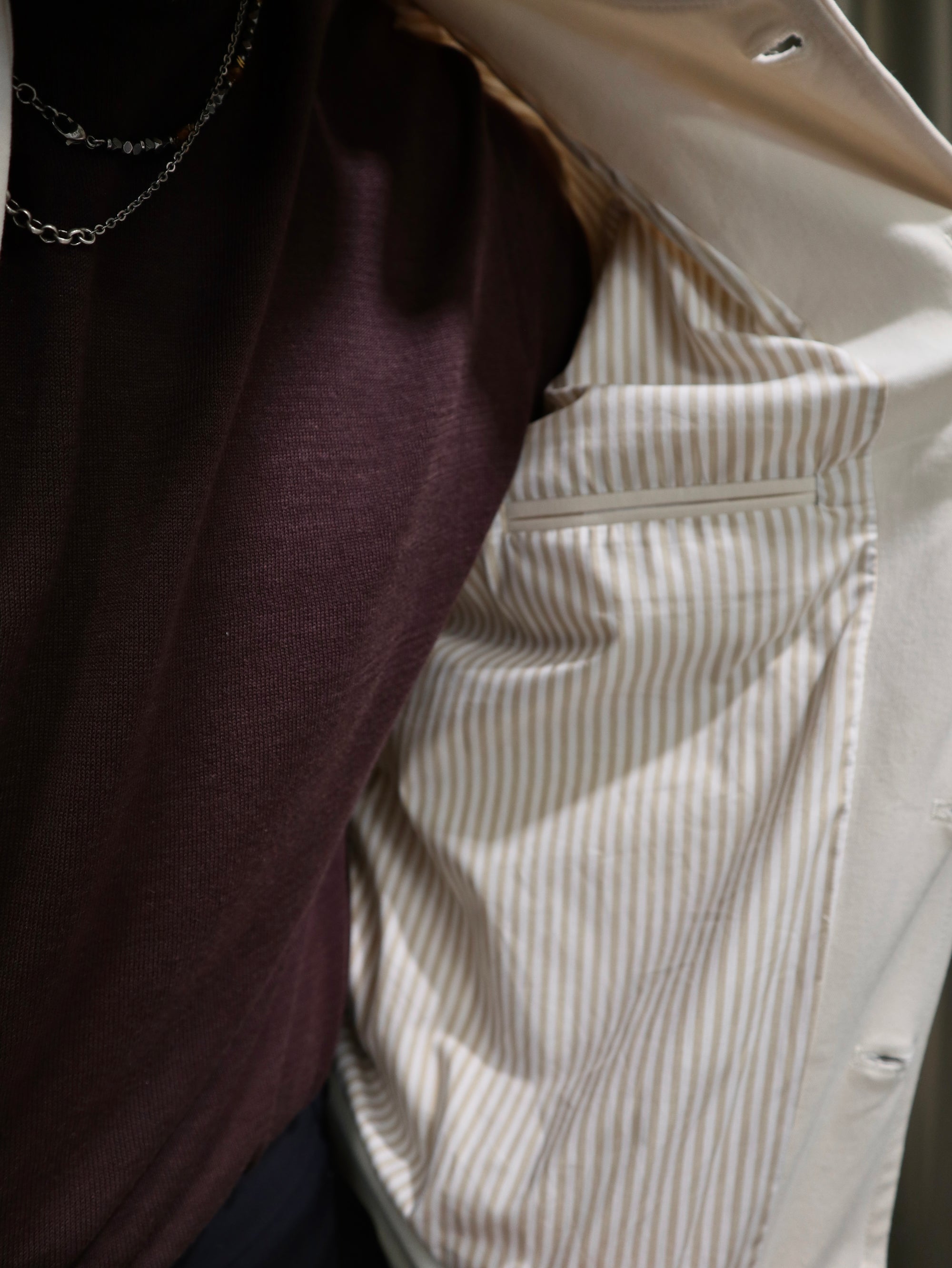 Bomber Sartoriale in Cotone