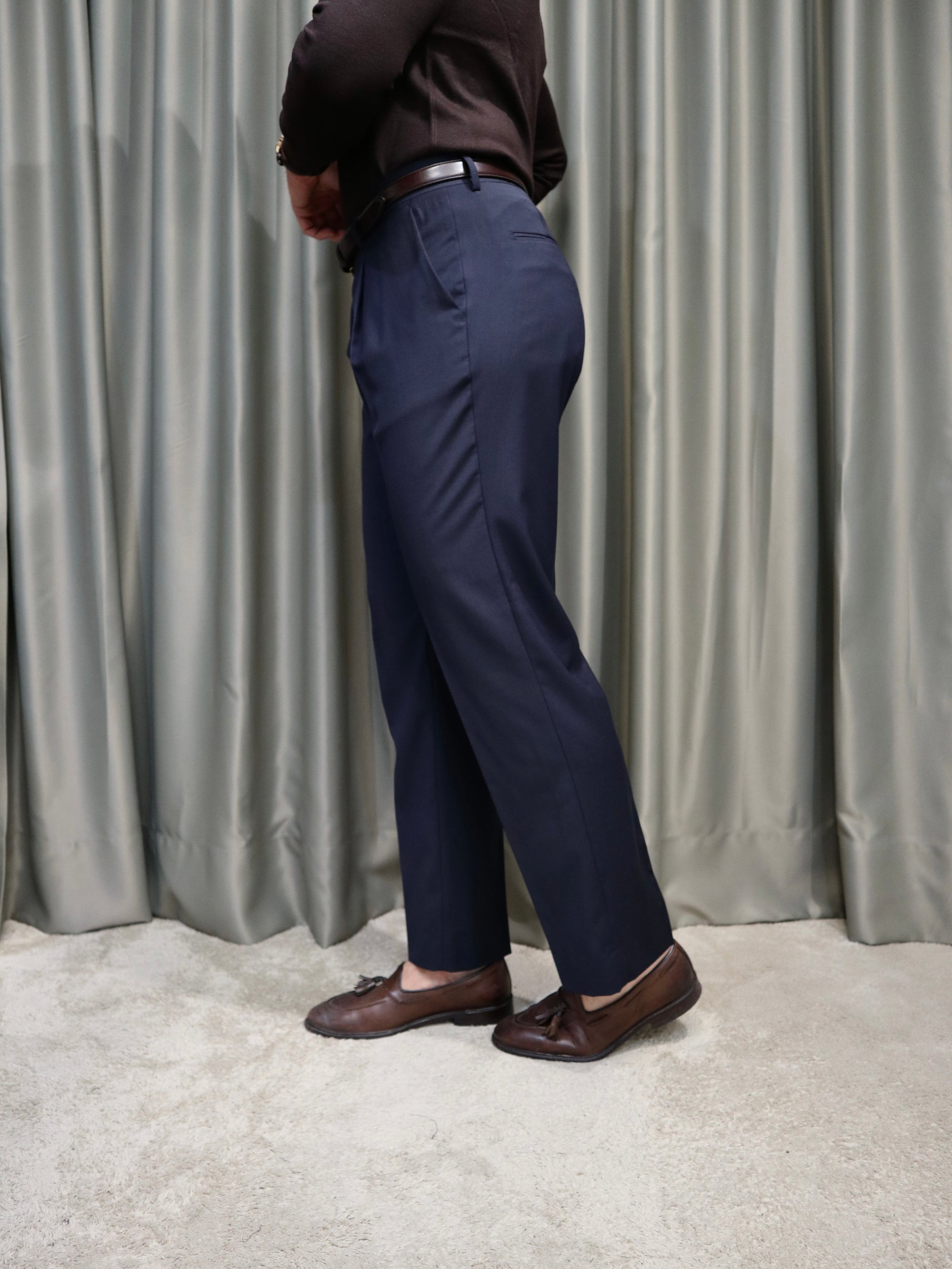 Pantalone sartoriale in lana mod Class