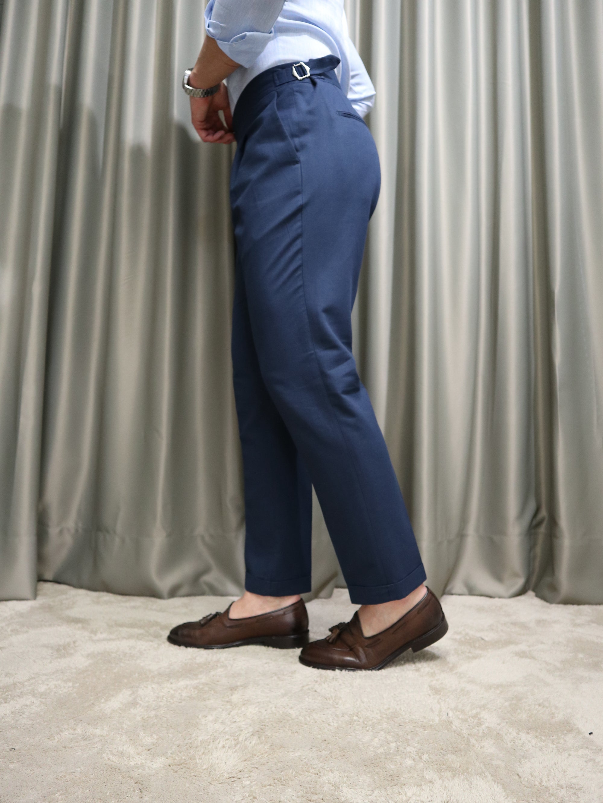 Pantalone mod WILD in lino e cotone