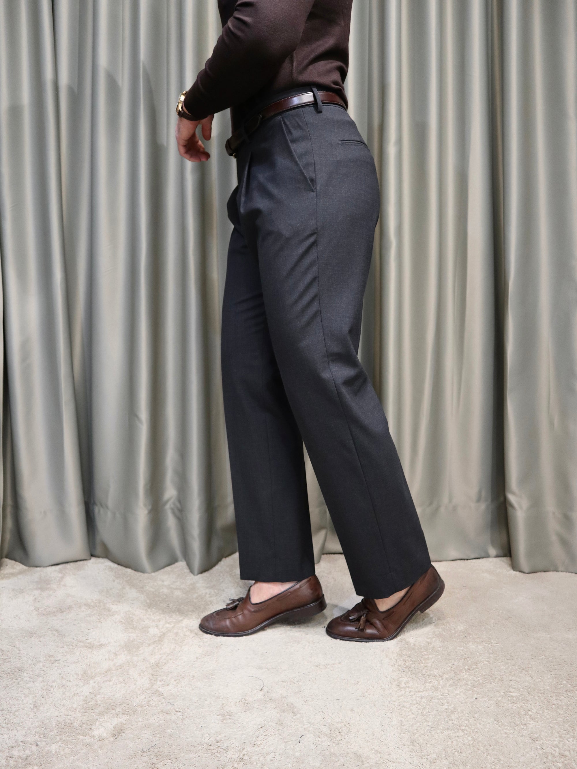Pantalone sartoriale in lana mod Class