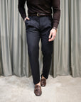 Pantalone sartoriale in lana mod Class