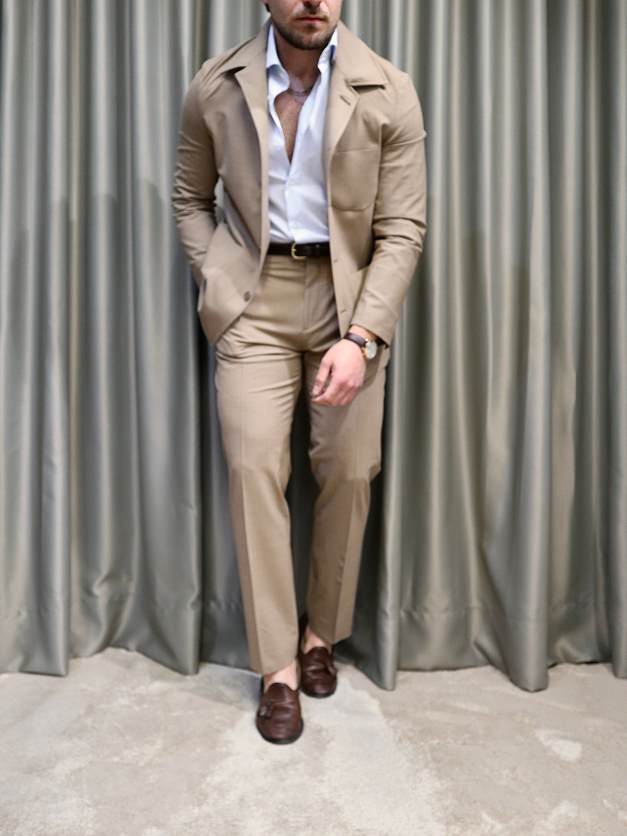 Abito Sartoriale Modello Over in Pura lana