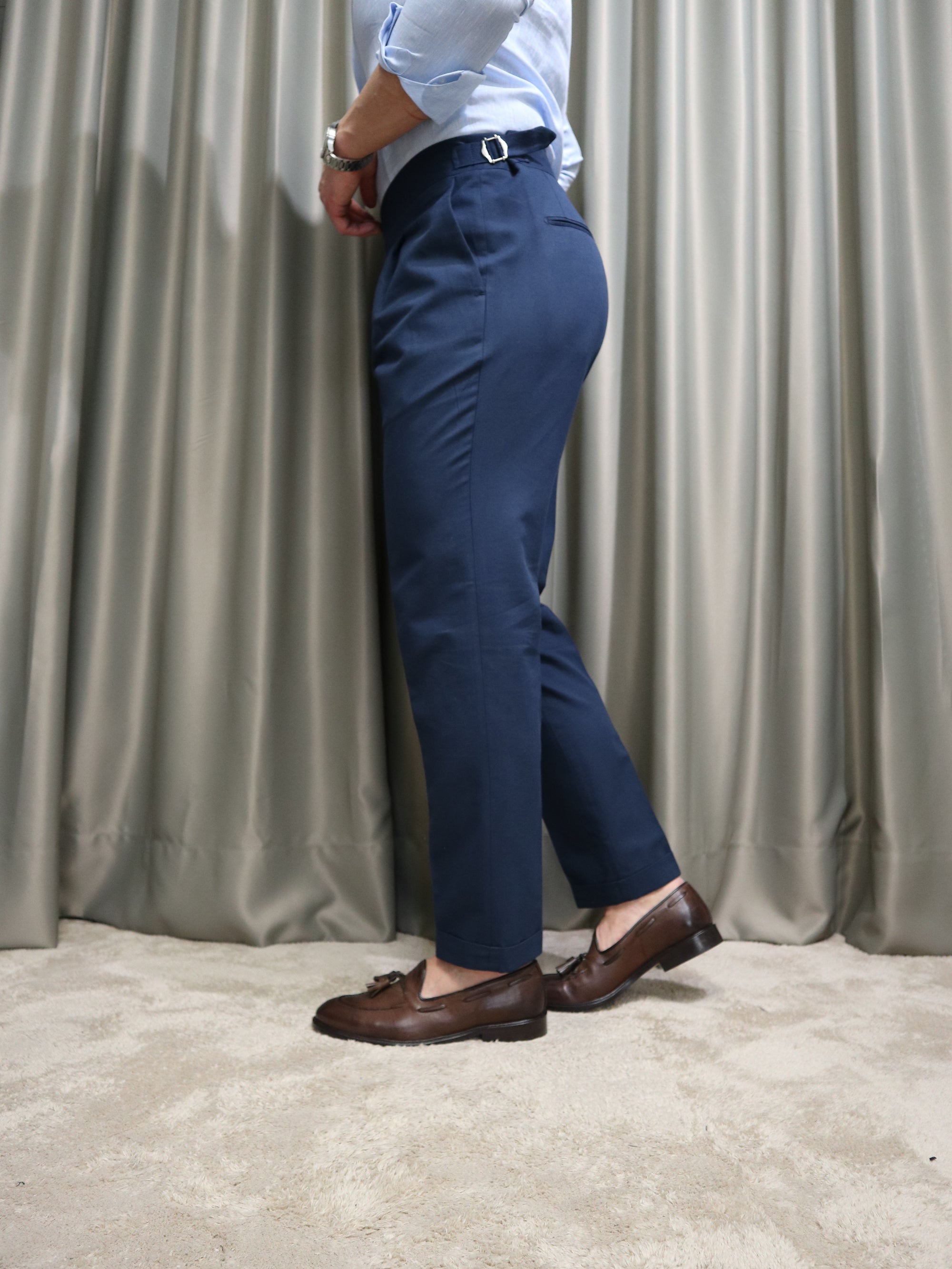 Pantalone mod WILD in lino e cotone