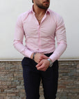 Camicia Basic slim 100% Puro Cotone
