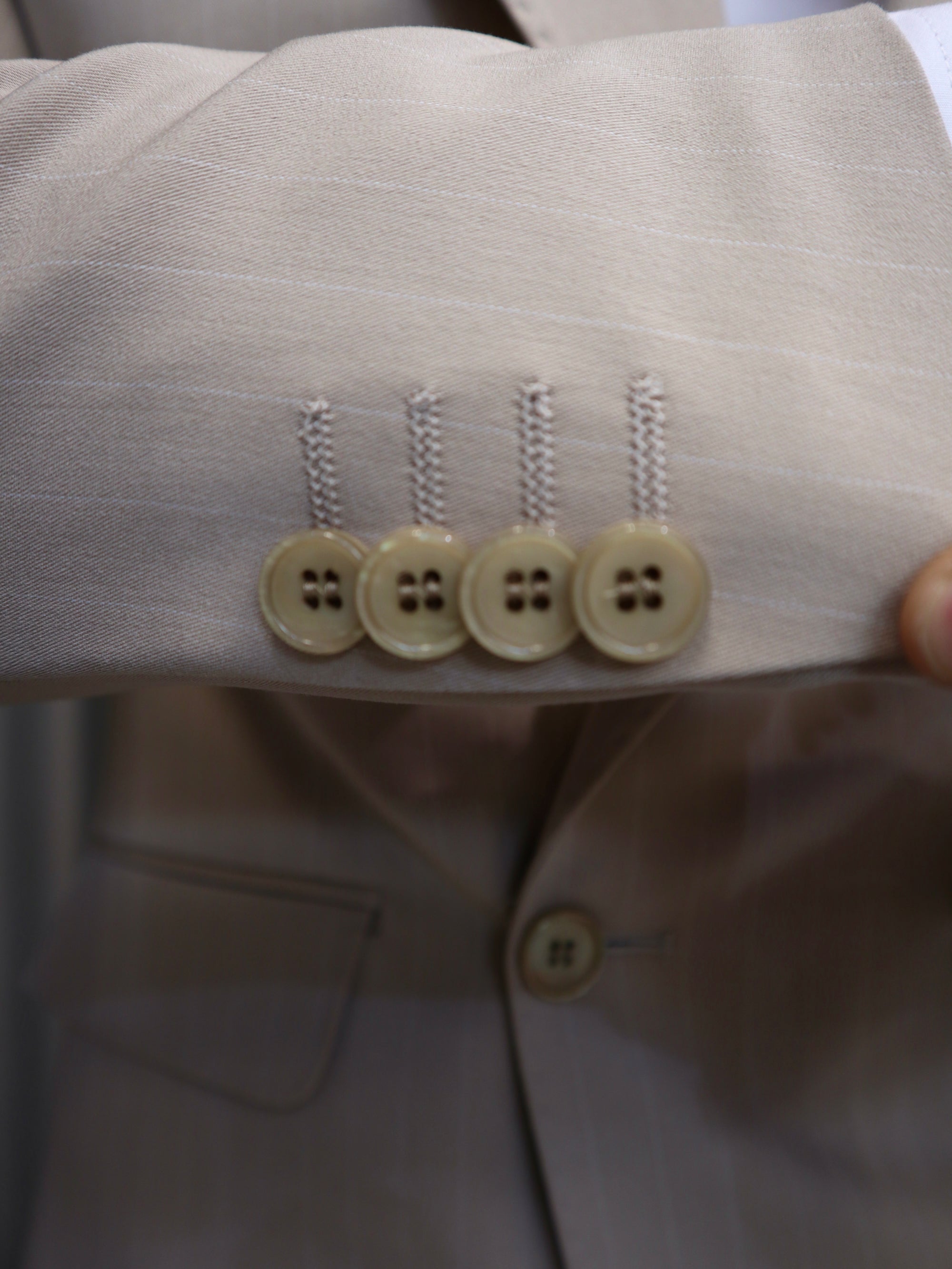 Abito doppio petto gessato