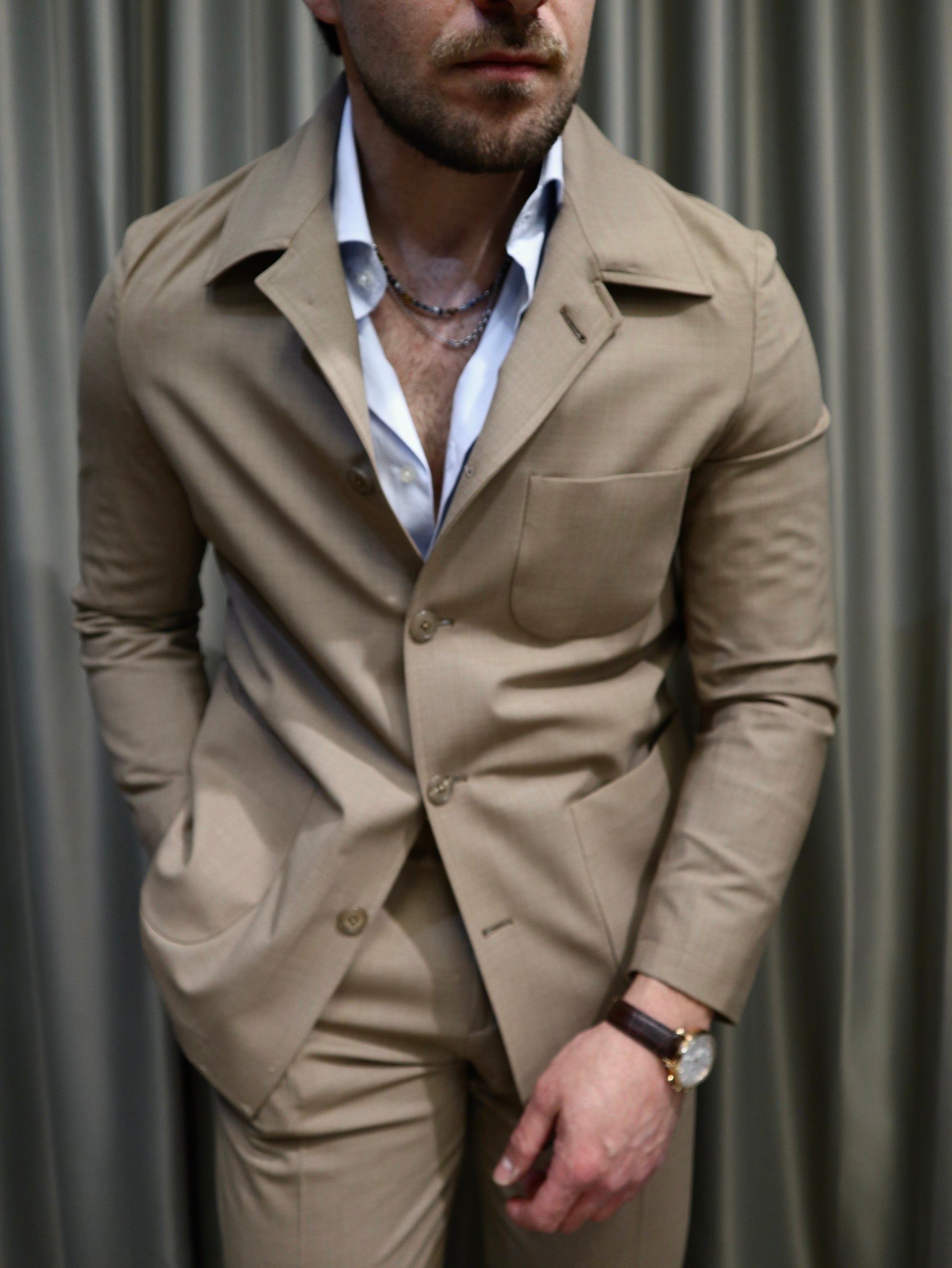 Abito Sartoriale Modello Over in Pura lana